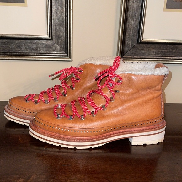 Rag & Bone Compass Shearling Fur-Lined Hiking Boot - Picture 5 of 11